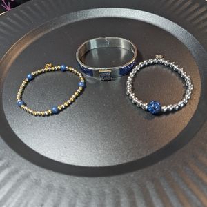 Rustic Cuff bracelet trio RC23